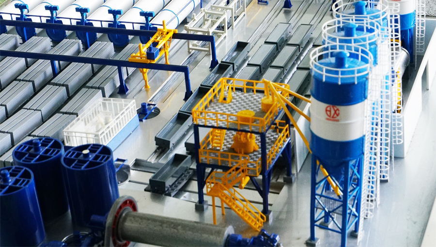 加氣混凝土(tu)砌塊生産線(xian)